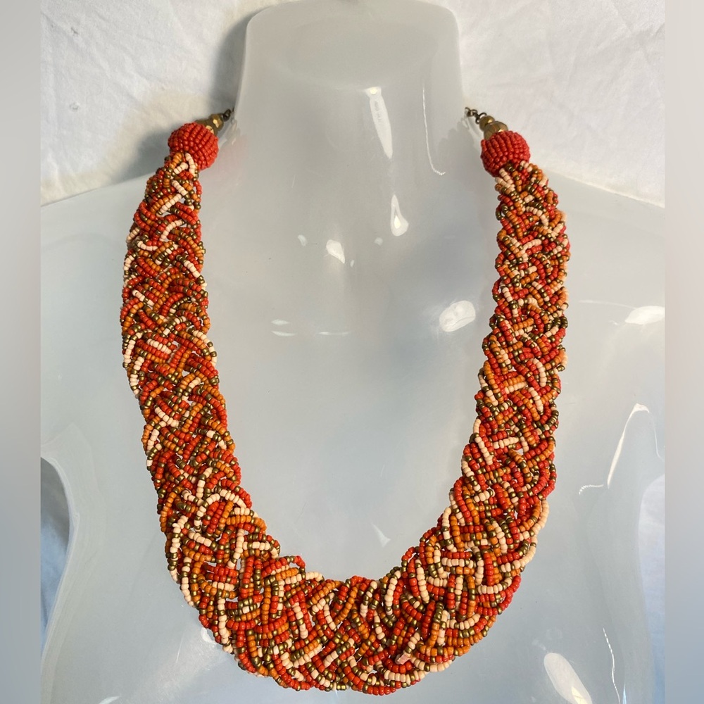 beaded necklace